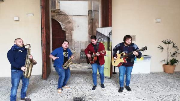 El grupo mallorquín 'Saxophobia Funk Project' ofrece su primera gira internacion El grupo mallorquín 'Saxophobia Funk Project' ofrece su primera gira internacion