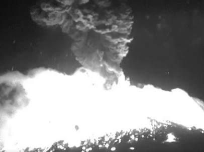Explosión del Popocatepetl
