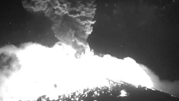 Explosión del Popocatepetl Explosión del Popocatepetl