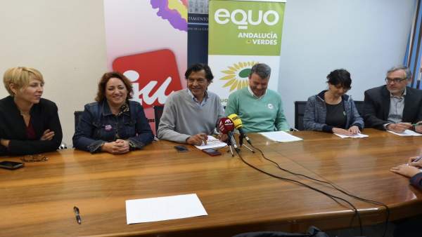 Granada.- 26M.- IU y Equo pactan una candidatura conjunta a las municipales en M Granada.- 26M.- IU y Equo pactan una candidatura conjunta a las municipales en M