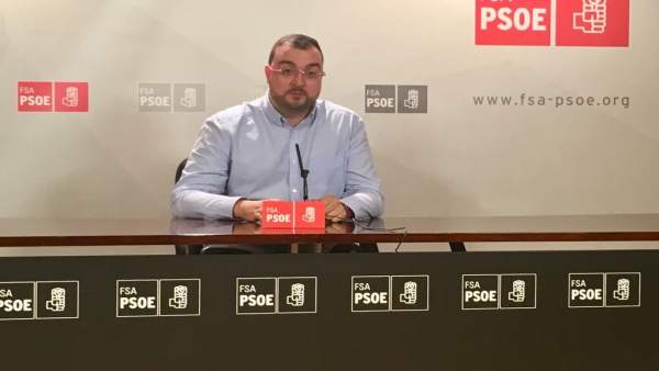 Adrián Barbón, secretario general de la FSA-PSOE Adrián Barbón, secretario general de la FSA-PSOE