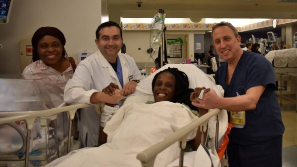 Thelma Chiaka ha dado a luz a sextillizos en Texas Thelma Chiaka ha dado a luz a sextillizos en Texas