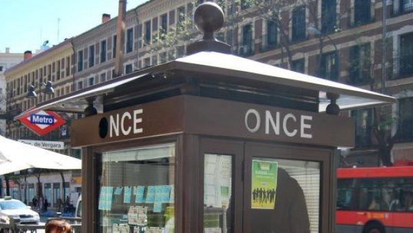 Un despacho de cupones de la ONCE Un despacho de cupones de la ONCE