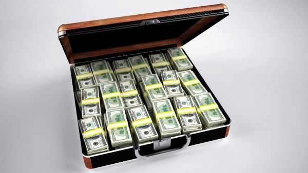 Maletín con dinero Maletín con dinero