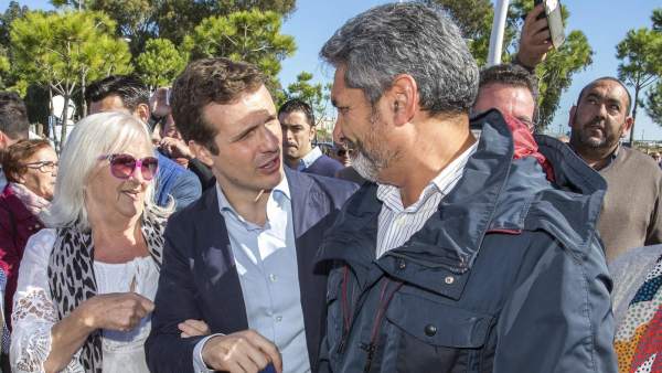 Pablo Casado y Juan José Cortés Pablo Casado y Juan José Cortés