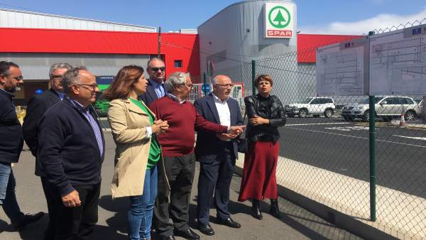 Las obras de mejora en el parque empresarial del Goro en Telde (Gran Canaria) bu Las obras de mejora en el parque empresarial del Goro en Telde (Gran Canaria) bu