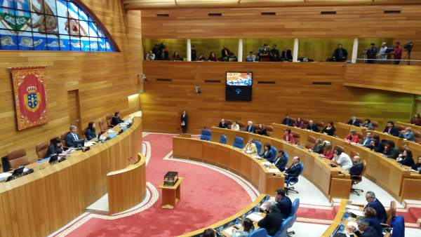 Hemiciclo gallego en el arranque de la X Legislatura Hemiciclo gallego en el arranque de la X Legislatura