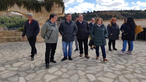 Soro visita Anento (Huesca) para conocer su evolución turística y las necesidade Soro visita Anento (Huesca) para conocer su evolución turística y las necesidade