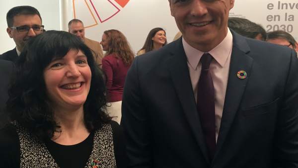 Una investigadora de la UPNA participa en La Moncloa en un encuentro de científi Una investigadora de la UPNA participa en La Moncloa en un encuentro de científi
