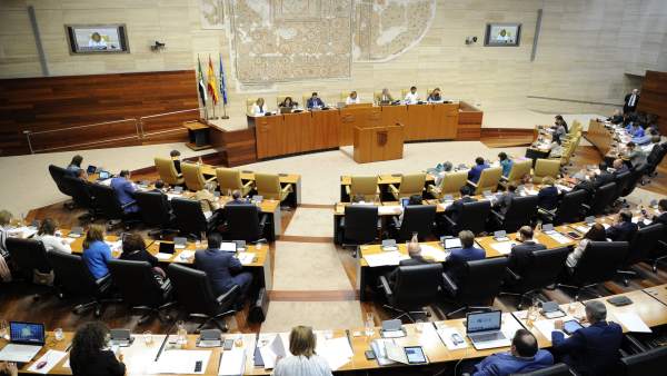 Hemiciclo durante un Pleno de la Asamblea Hemiciclo durante un Pleno de la Asamblea