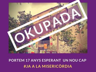 Vecinos del Raval ocupan la Capella de la Misericòrdia y exigen instalar el CAP