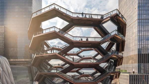 El Vessel, en Hudson Yards (Nueva York) El Vessel, en Hudson Yards (Nueva York)