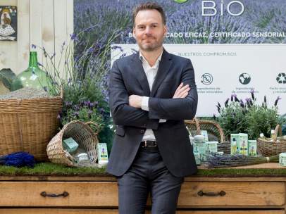 Guillaume Sonolet, director general de Garnier, durante la presentación de la gama en Madrid.