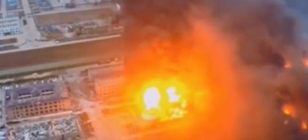 Explosión en una planta química de China
