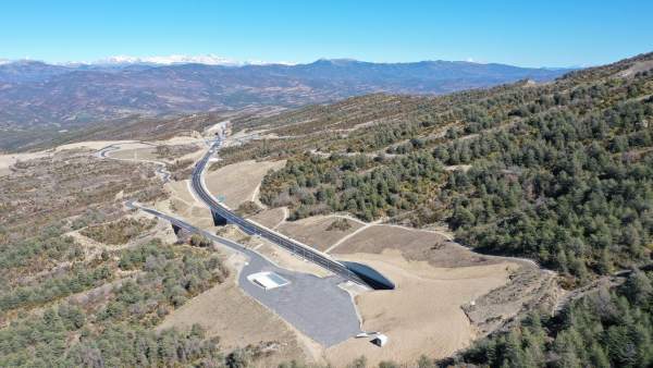 La puesta en servicio de 17 nuevos kilómetros de la A-23 reduce el recorrido ent La puesta en servicio de 17 nuevos kilómetros de la A-23 reduce el recorrido ent