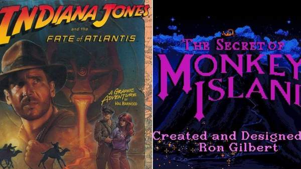 Dos videojuegos de LucasArts Dos videojuegos de LucasArts