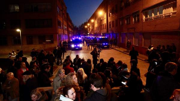 Concentración en Vallecas Concentración en Vallecas