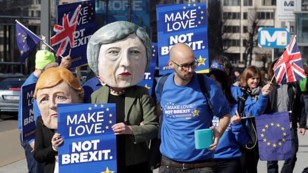 Manifestación contra el 'brexit' Manifestación contra el 'brexit'