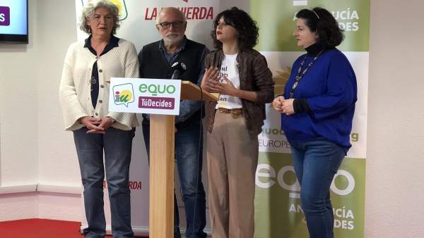Almería.-26M.-IU, Equo y Tú Decides concurrirán juntos a las municipales en Alme Almería.-26M.-IU, Equo y Tú Decides concurrirán juntos a las municipales en Alme