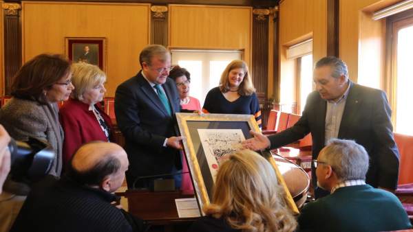 León homenajea a González de Lama en el 50 aniversario de su fallecimiento con u León homenajea a González de Lama en el 50 aniversario de su fallecimiento con u