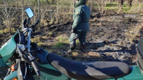 Sucesos.- La Guardia Civil investiga a una persona por el incendio forestal de f Sucesos.- La Guardia Civil investiga a una persona por el incendio forestal de f