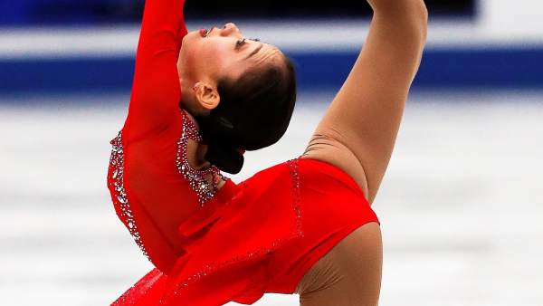 La patinadora Tursynbaeva La patinadora Tursynbaeva