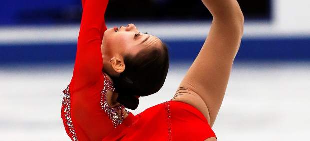 La patinadora Tursynbaeva