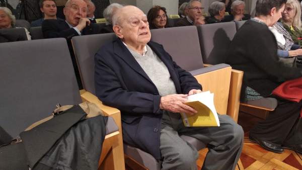 Jordi Pujol destaca l'audàcia d'Arzalluz i creu que per a Euskadi va ser 'una so Jordi Pujol destaca l'audàcia d'Arzalluz i creu que per a Euskadi va ser 'una so