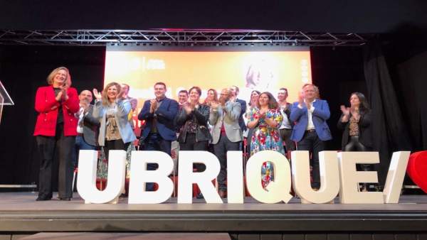 Cádiz.- 26M.- Irene García respalda a la alcaldesa de Ubrique en la presentación Cádiz.- 26M.- Irene García respalda a la alcaldesa de Ubrique en la presentación