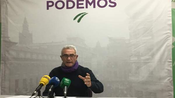 El diputado de Unidos Podemos por Jaén, Diego Cañamero. El diputado de Unidos Podemos por Jaén, Diego Cañamero.