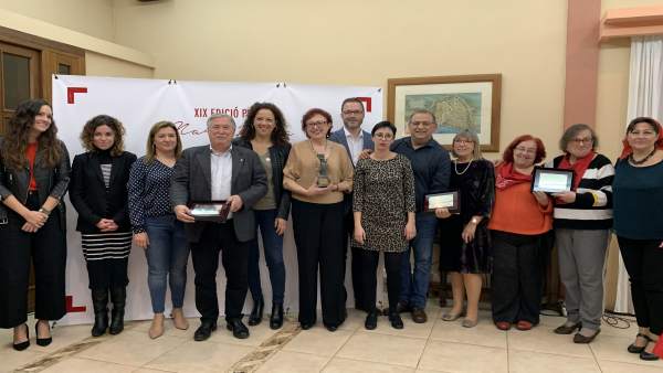 AMP.- Cladera defiende la lucha feminista en el acto de entrega del XIX Premio M AMP.- Cladera defiende la lucha feminista en el acto de entrega del XIX Premio M