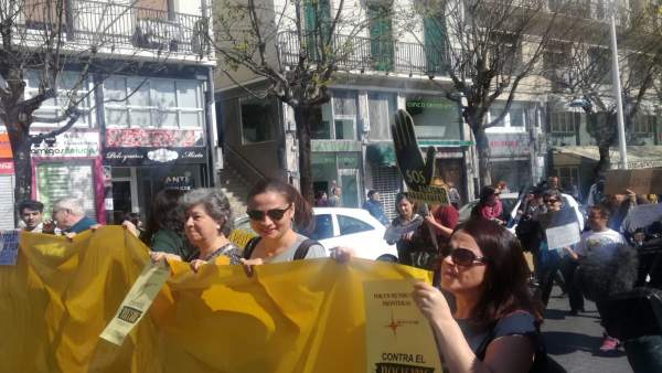 Cientos de personas marchan contra el racismo en San Sebastián y advierten del p Cientos de personas marchan contra el racismo en San Sebastián y advierten del p
