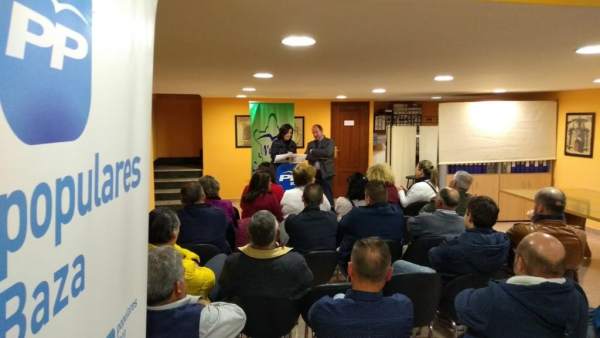 Granada.- 26M.- PP de Baza dará a conocer su candidatura local en un acto con af Granada.- 26M.- PP de Baza dará a conocer su candidatura local en un acto con af