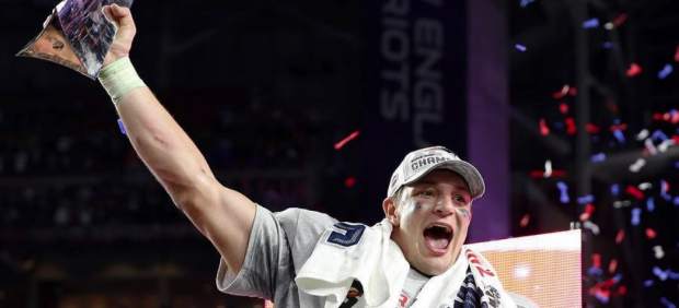 Rob Gronkowski, jugador de los Patriots