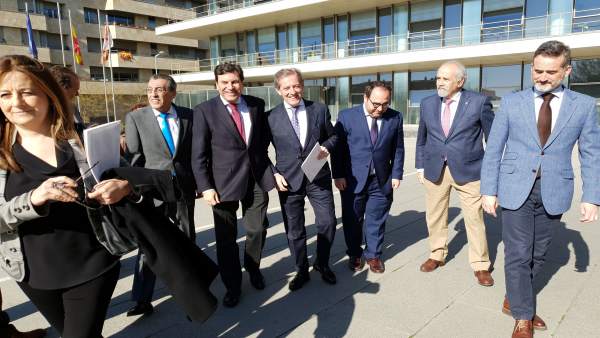 Carriedo destaca la 'capacidad de crecimiento y de nuevo empleo' de la construcc Carriedo destaca la 'capacidad de crecimiento y de nuevo empleo' de la construcc