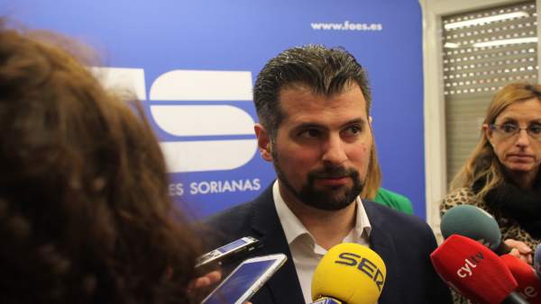 Tudanca pide la 'complicidad' de las empresas sorianas para luchar contra la des Tudanca pide la 'complicidad' de las empresas sorianas para luchar contra la des
