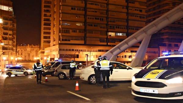 Control de la Policía Local de València Control de la Policía Local de València