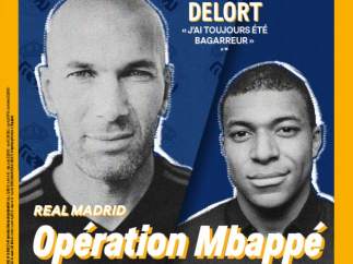Zidane y Mbappé