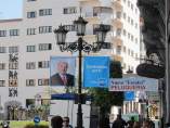 Carteles De Propaganda Electoral Del PP En Oviedo