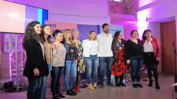 AV.-28A.-En Común-Unidas Podemos se presenta 'feminista, ecologista y pacifista' AV.-28A.-En Común-Unidas Podemos se presenta 'feminista, ecologista y pacifista'