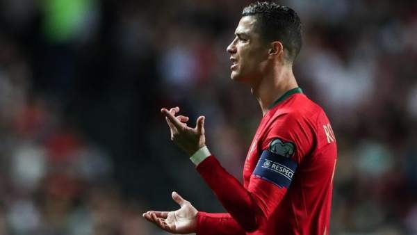 Cristiano Ronaldo, con la selección de Portugal. Cristiano Ronaldo, con la selección de Portugal.