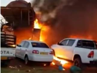 Se estrella un avión en Botsuana