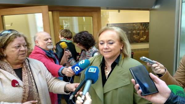 La presidenta del PP de Asturias, Mercedes Fernández, visita el Museo de Bellas La presidenta del PP de Asturias, Mercedes Fernández, visita el Museo de Bellas