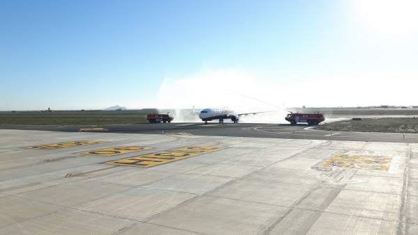 Valverde confirma que las previsiones de crecimiento del aeropuerto de Corvera s Valverde confirma que las previsiones de crecimiento del aeropuerto de Corvera s