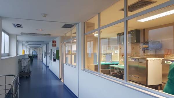 Área quirúrgica del Hospital Infanta Margarita Área quirúrgica del Hospital Infanta Margarita