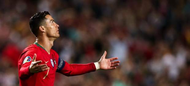 Cristiano Ronaldo con Portugal