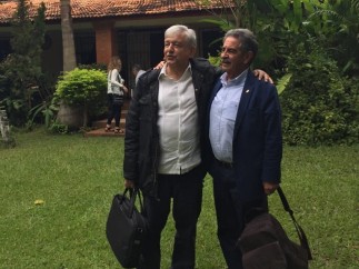 Miguel Ángel Revilla y López Obrador