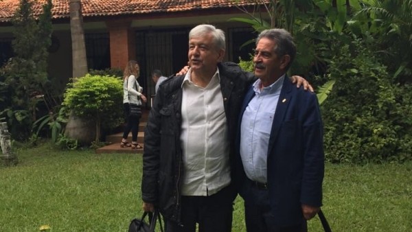 Miguel Ángel Revilla y López Obrador Miguel Ángel Revilla y López Obrador