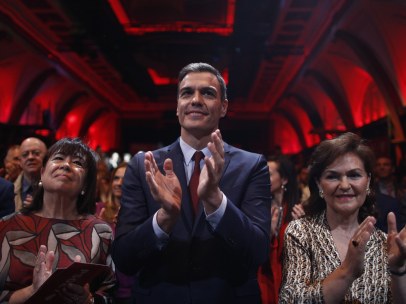 Pedro Sánchez, en la presentación de su programa electoral.