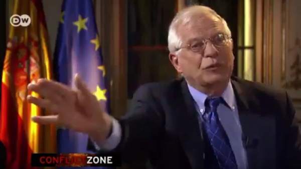 Entrevista de la televisión alemana a Josep Borrell Entrevista de la televisión alemana a Josep Borrell